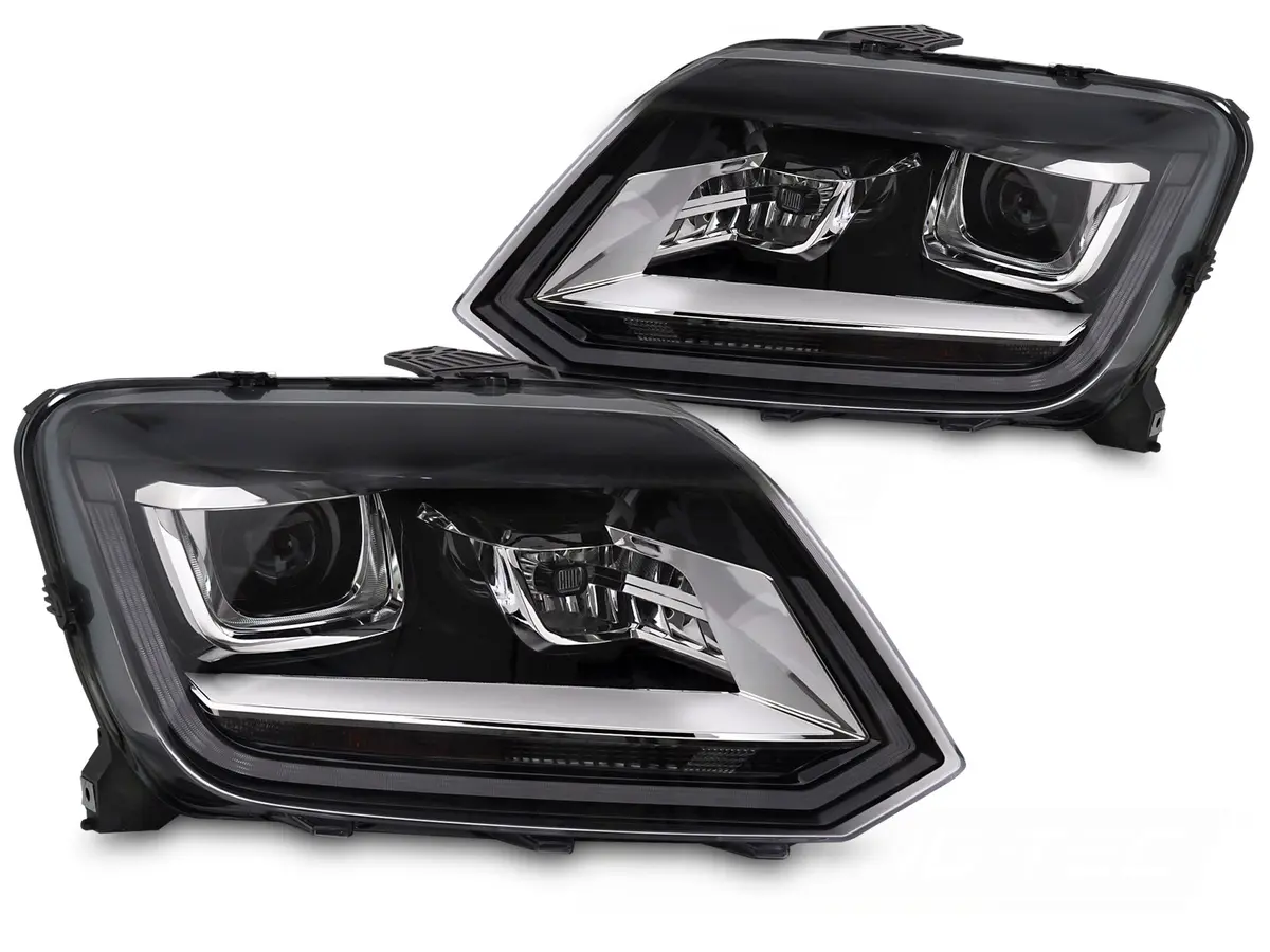 Headlights LED DRL VW Amarok 09-16