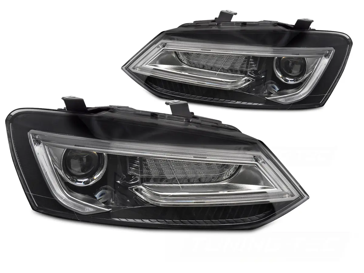 Predné svetlá VW Polo V 6R 09-17 FULL LED SEQ DRL