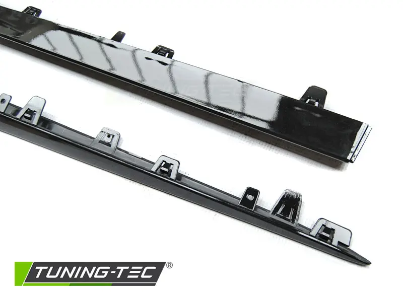 Side Skirts Mercedes W213 16-23 Sport Glossy Black – náhľad 3