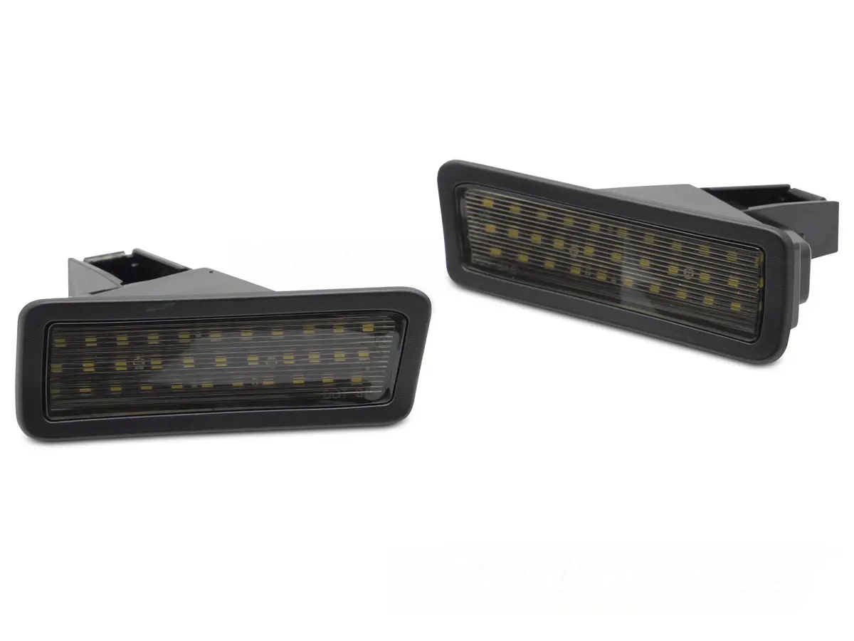 License plate lights Dodge Ram 1500 19-26 Smoke LED