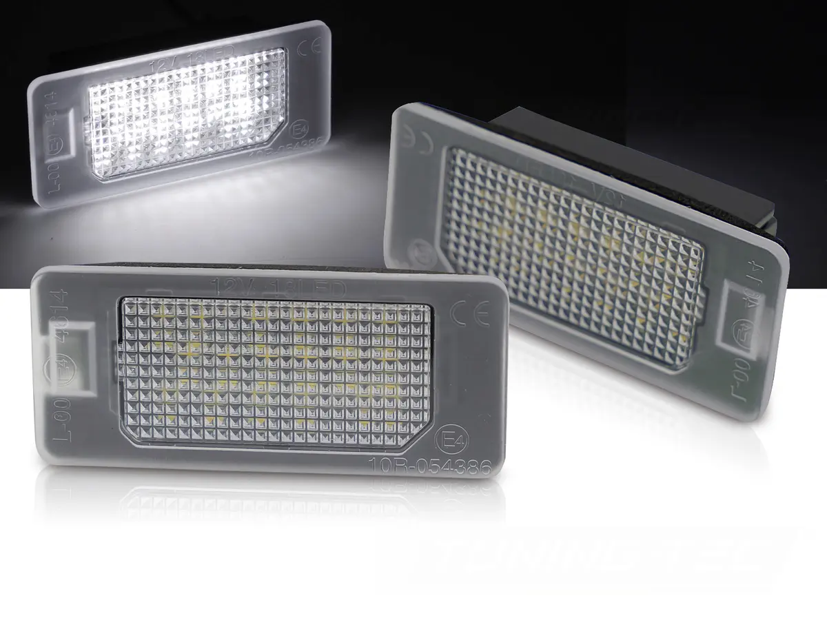License Plate Lights Fiat 500E II / 500X / Abarth 500E LED