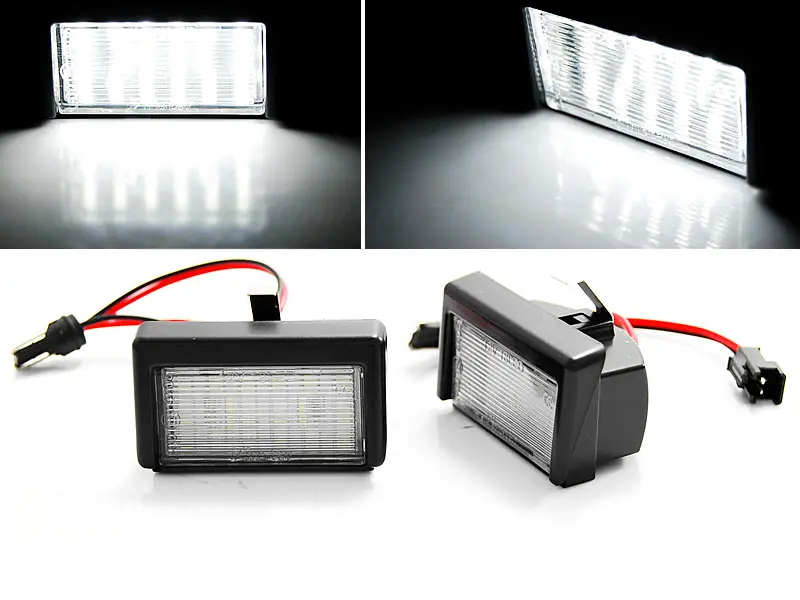 License Plate Lights Mercedes M-Class W164 05-11 LED
