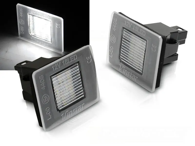 License Plate Lights Mercedes W176 / X156 / X166 / W166 / R172 / W447 Vito LED