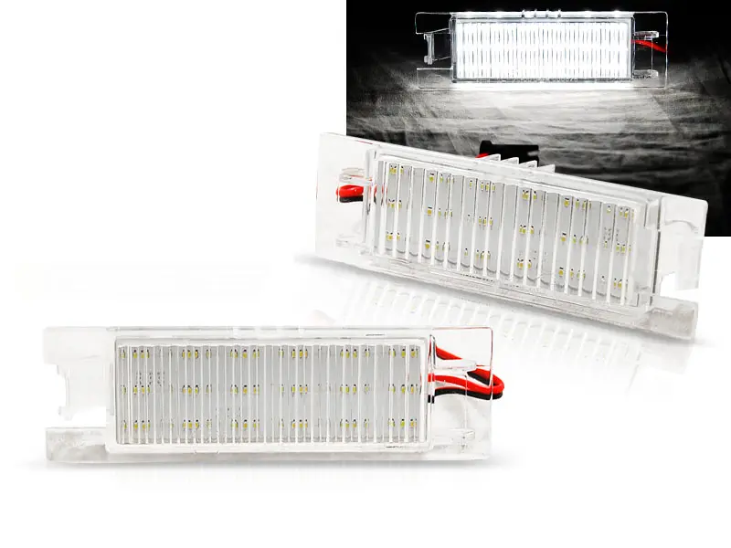 License Plate Lights Opel Zafira B / Astra H / Corsa D LED