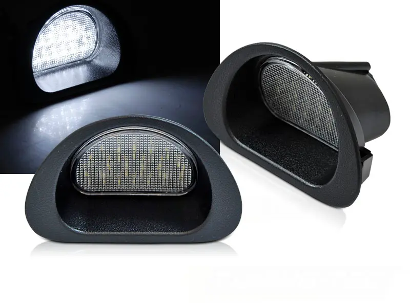 License Plate Lights Peugeot 107 / Citroen C1 05-14 LED
