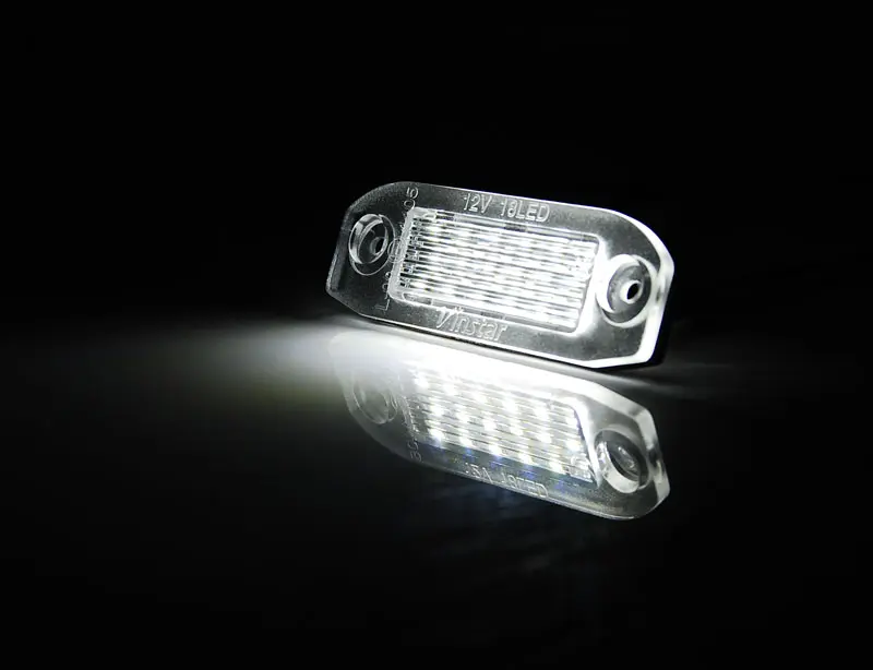 License Plate Lights Volvo S40 / V50 / S60 / V70 / S80 / XC60 / XC70 / XC90 LED – náhľad 3