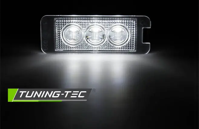 License Plate Lights VW Golf IV/V/VI/VII, Passat B6, Passat CC, Scirocco 3xLED – náhľad 2