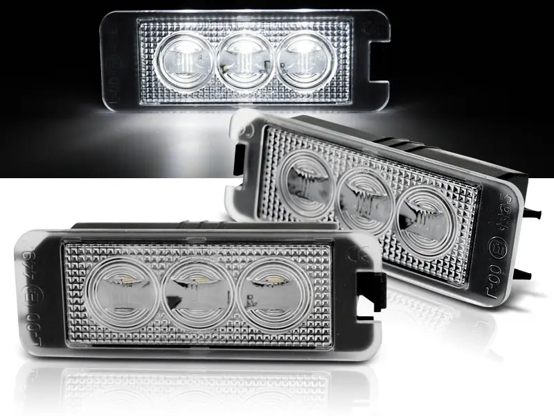 LED osvetlenie ŠPZ VW Golf IV/V/VI/VII, Passat B6, Passat CC, Scirocco 3xLED