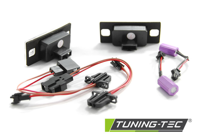 License Plate Lights VW Tiguan / Touareg / Golf V Variant / Porsche Cayenne 3xLED with Canbus – náhľad 3