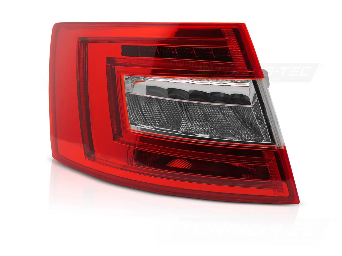 Tail Light LED Škoda Octavia III 12-16 Liftback Red White Left