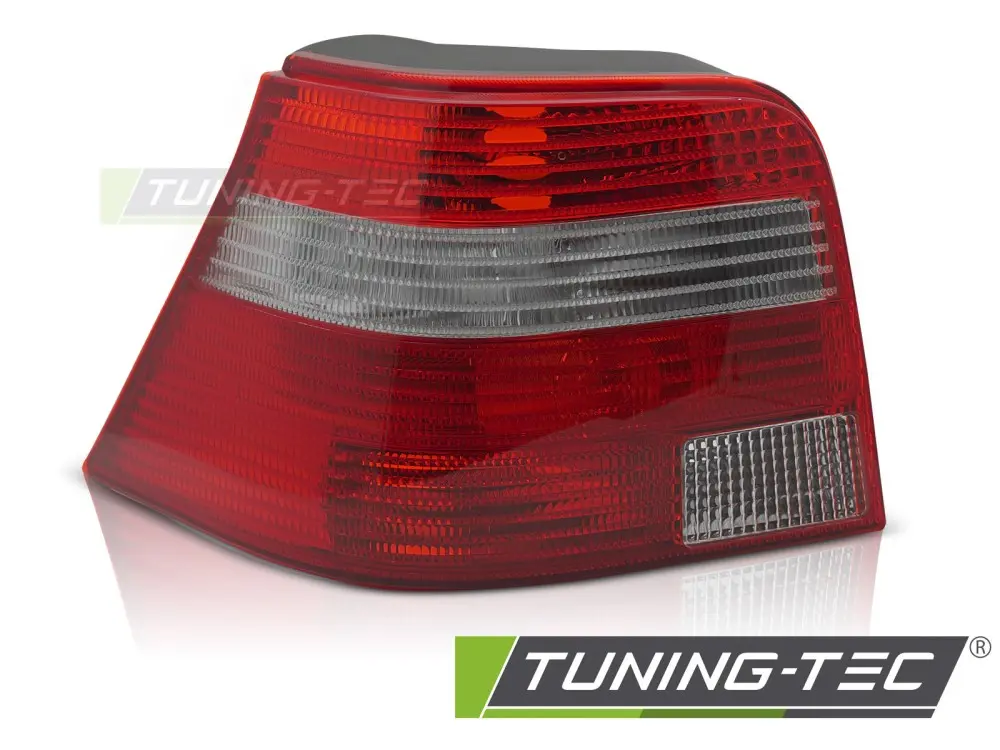 Tail Light VW Golf IV 97-03 Hatchback Red White Left TYC