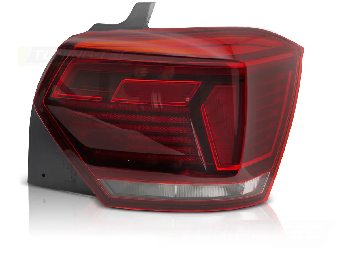 LED Tail Light VW Polo 2G HB 17-21 Red White Right TYC