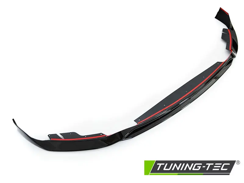 Front Spoiler BMW 5 Series G30 G31 LCI 20-23 Sport Glossy Black – náhľad 3