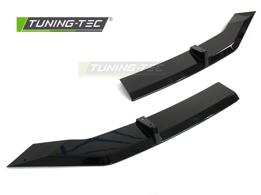 Front Spoiler VW Jetta VII 18-21 R Sport Glossy Black – náhľad 3
