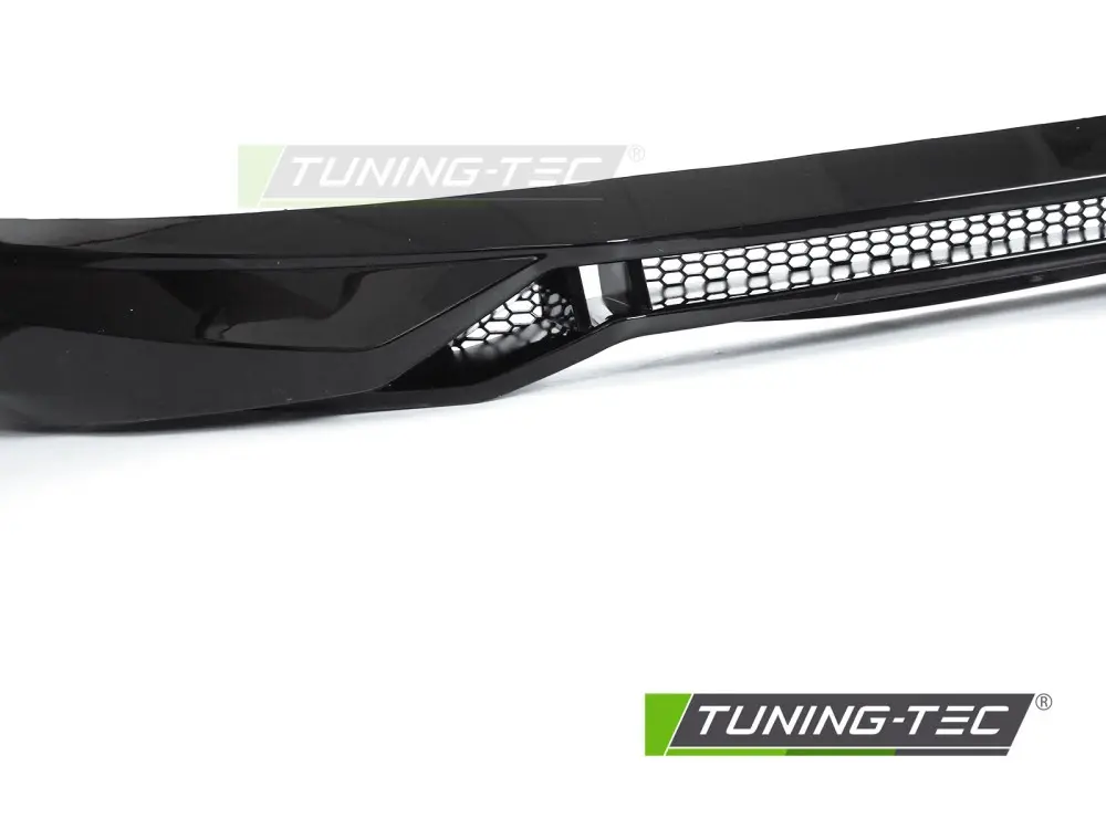Front Spoiler VW T6 15-19 Sport Style Glossy Black – náhľad 2