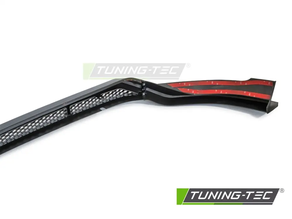 Front Bumper Spoiler VW T6.1 20-24 SPORT STYLE Glossy Black – náhľad 4