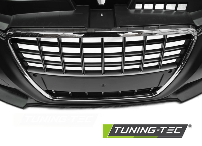 Front Bumper Audi A3 8P 08-12 Sport Chrome Black PDC – náhľad 5