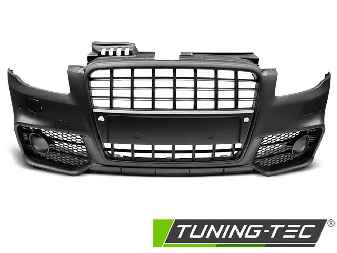 Front Bumper Audi A4 B7 04-08 Sport Black PDC – náhľad 2