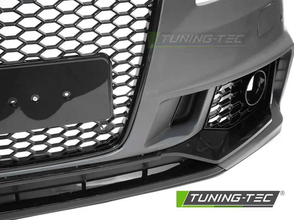 Front Bumper Audi A4 B8 08-11 Sport Black PDC – náhľad 5