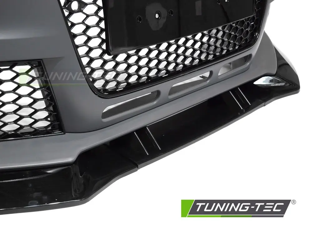 Front Bumper Audi A4 B8 12-15 Sport Black PDC – náhľad 4