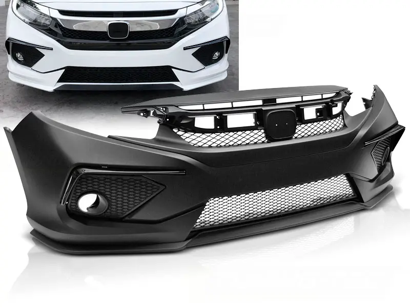 Front Bumper Honda Civic X 16-18 Concept Style