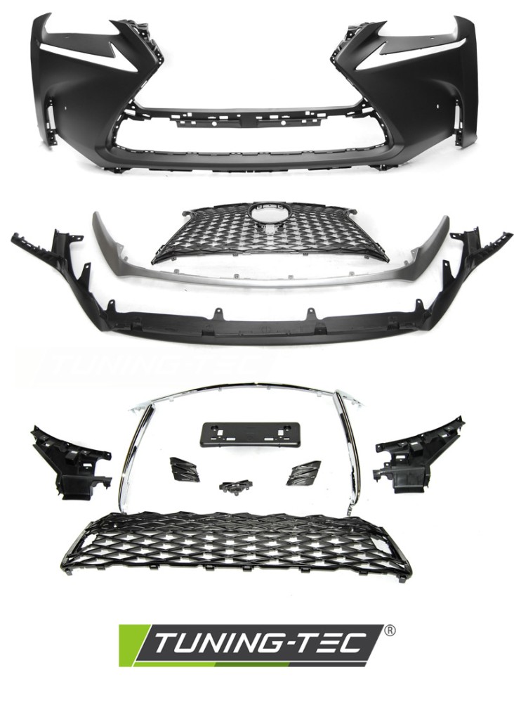 Front Bumper Lexus NX 14-17 F Sport Look PDC – náhľad 5