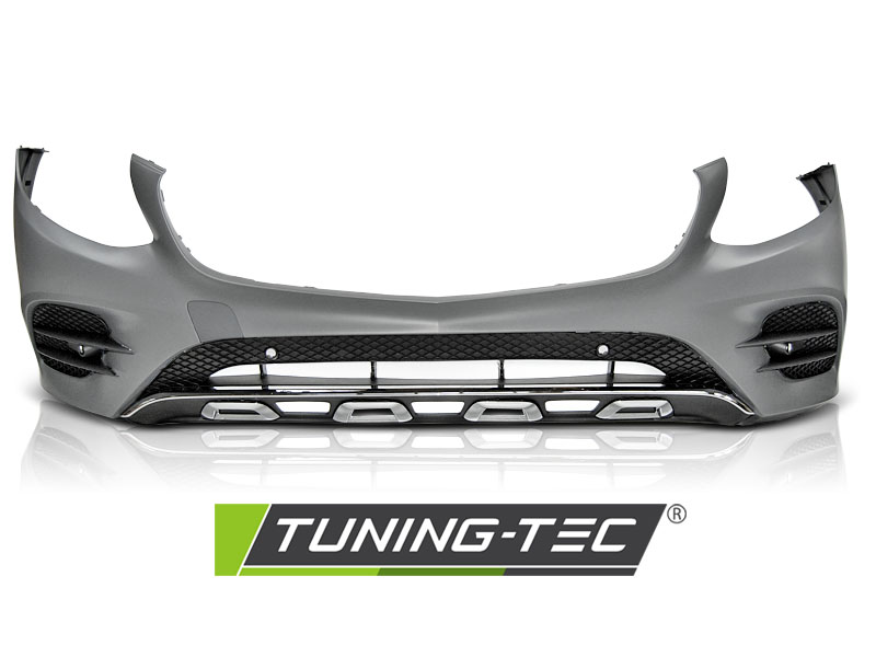 Front Bumper Mercedes GLC W253 15-18 Sport PDC Black – náhľad 2