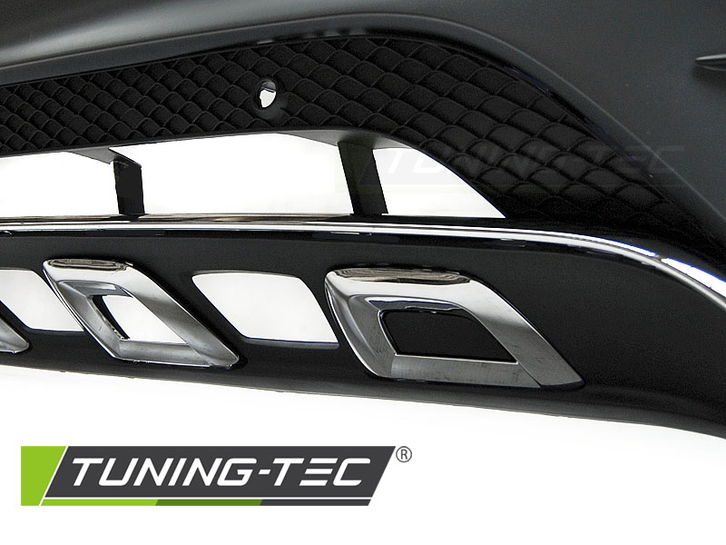 Front Bumper Mercedes GLC W253 15-18 Sport PDC Black – náhľad 4