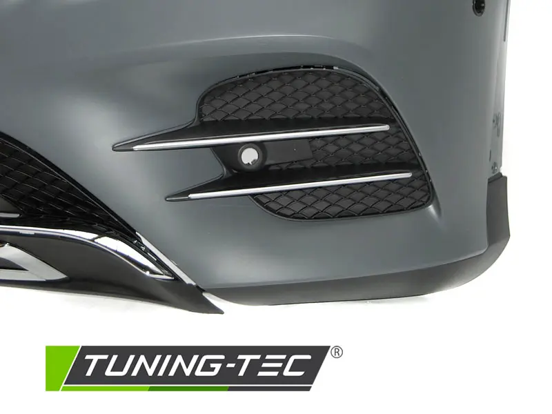 Front Bumper Mercedes GLC W253 15-18 Sport PDC Chrome – náhľad 3
