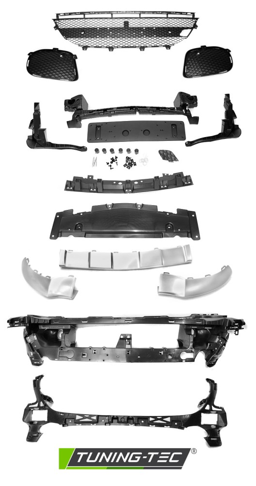 Front Bumper Mercedes GLE W166 15-19 Sport PDC – náhľad 4