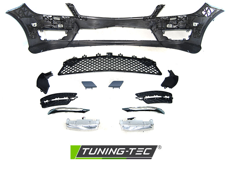 Front Bumper Mercedes C Class W204 11-14 Sport PDC – náhľad 3
