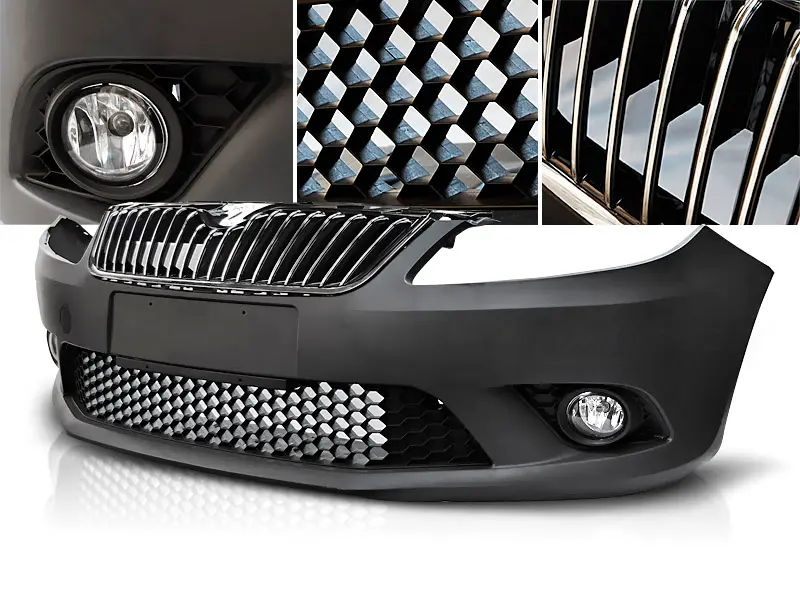 Front Bumper Škoda Fabia II 10-14 Sport