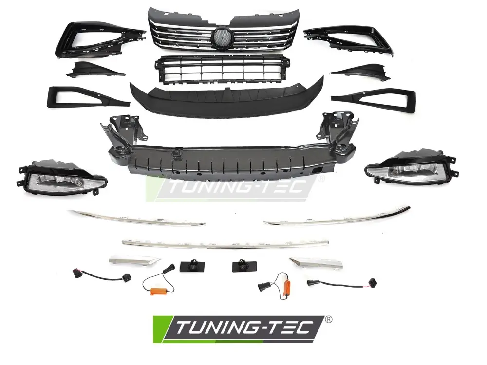 Front Bumper VW Passat B7 10-14 SPORT PDC – náhľad 4