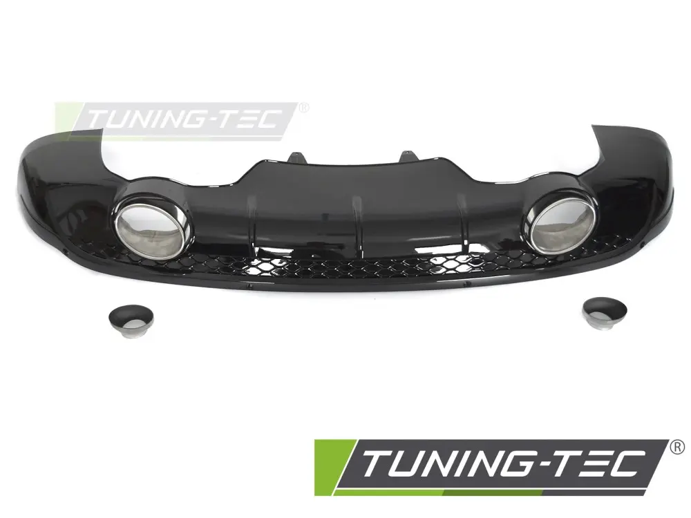 Diffuser Audi Q5 8R 12-16 Sport Style Glossy Black PDC Dual Exhaust – náhľad 2