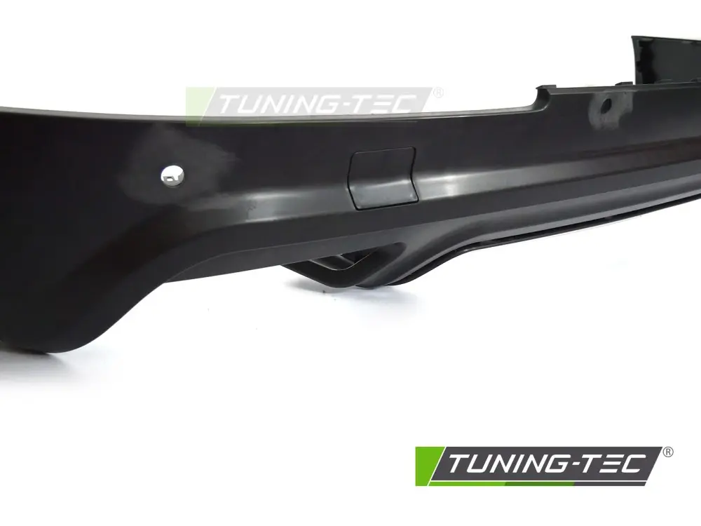Rear Bumper Diffuser Audi Q7 4L 05-15 Twin Outlet Black Sport S Style PDC – náhľad 2