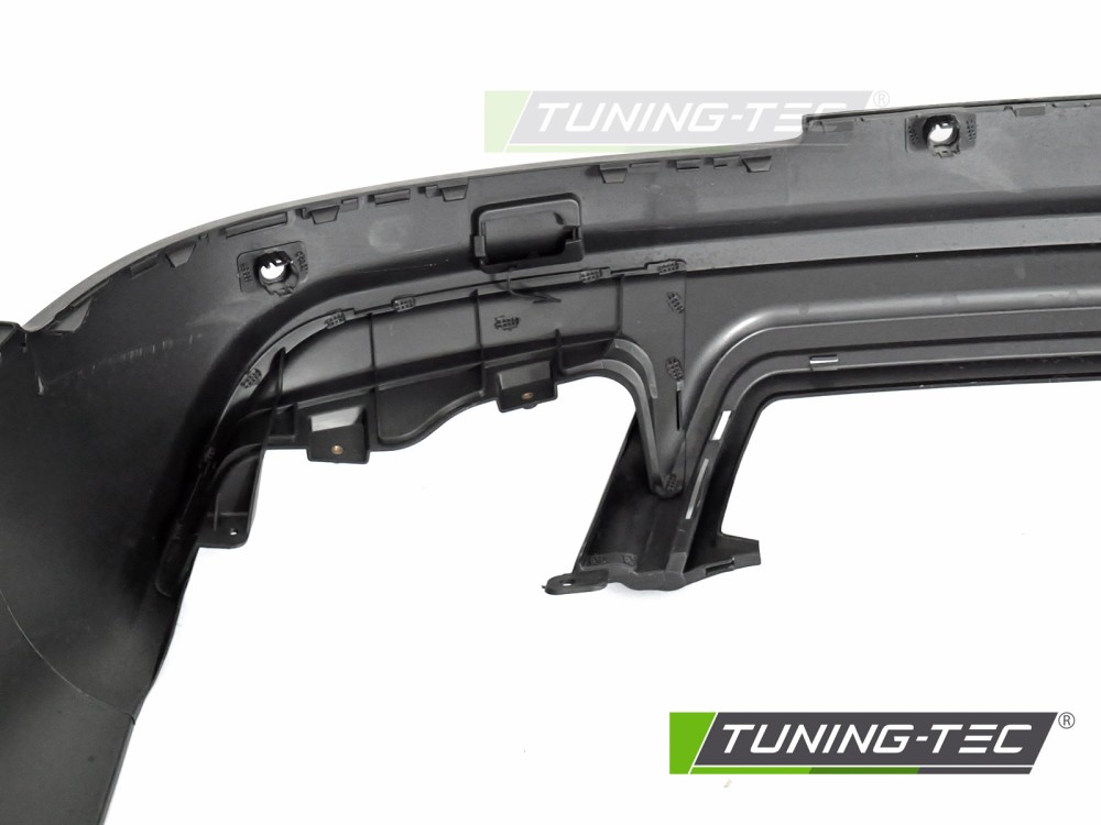Rear Bumper Diffuser Audi Q7 4L 05-15 Twin Outlet Black Sport S Style PDC – náhľad 3