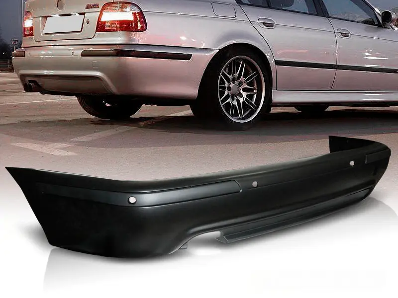 Rear Bumper BMW E39 95-03 Sport Style PDC