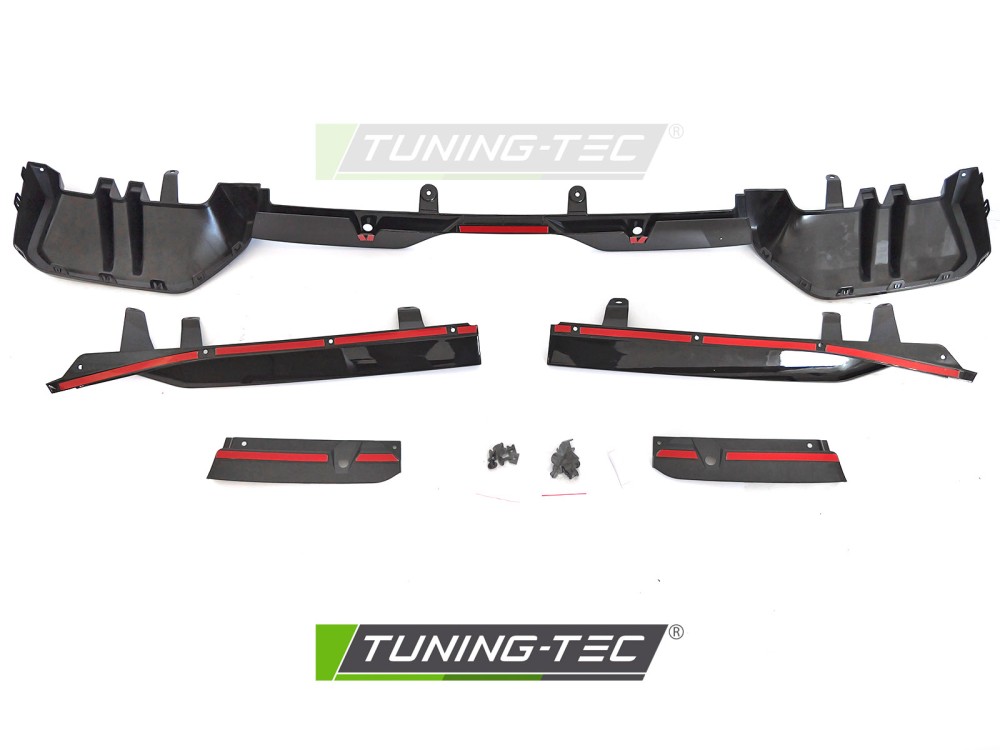 Diffuser BMW G60 G61 23- Performance Style Glossy Black – náhľad 4