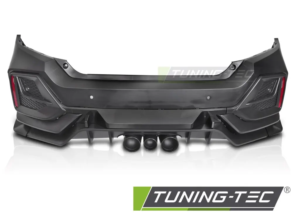Rear Bumper SPORT Honda Civic X Hatchback 16-21 – náhľad 2