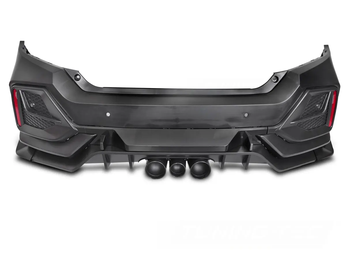 Rear Bumper SPORT Honda Civic X Hatchback 16-21