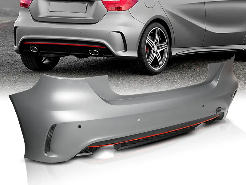 Rear Bumper Mercedes A-Class W176 12-15 Sport PDC