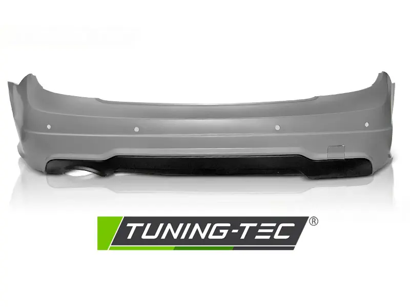 Rear Bumper Mercedes W204 11-14 Coupe / Limousine Sport PDC – náhľad 2
