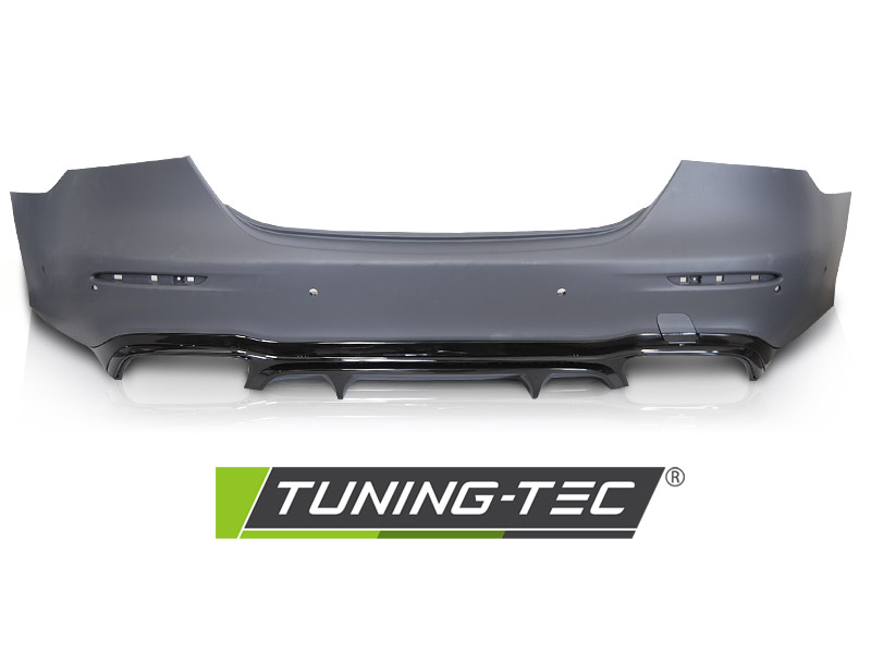 Rear Bumper Mercedes W213 20-23 Sport Black PDC 4D – náhľad 2