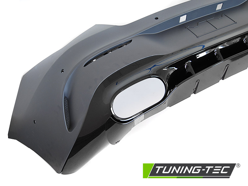 Rear Bumper Mercedes CLA W118 19-23 Sport Black PDC – náhľad 3