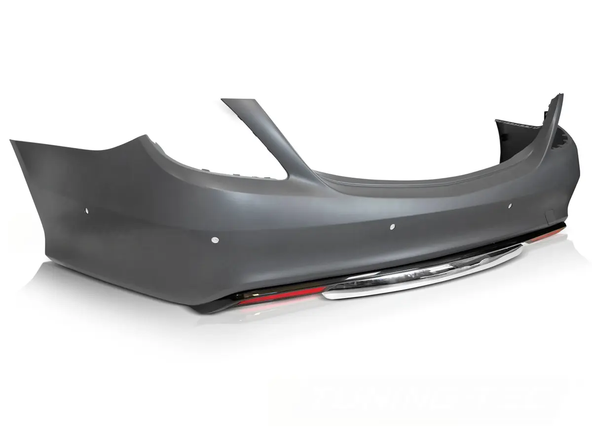 Rear Bumper Mercedes S-Class W222 13-17 Sport Chrome PDC