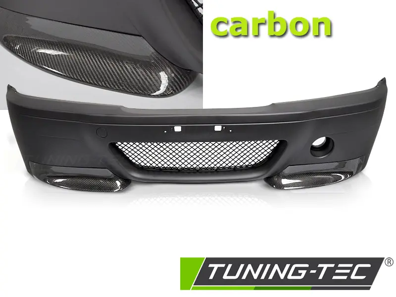 Front Bumper BMW M3 E46 99-07 CSL Look Carbon