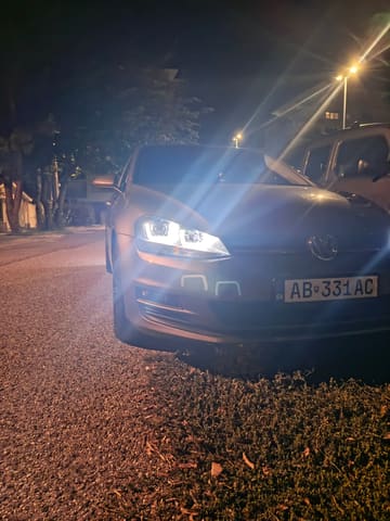 Headlights VW Golf 7 U-TYPE Black – customer photo (Konstantin M.) 1/2
