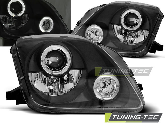 Predn 233 Tuningov 233 Svetl 225 Honda Prelude 97 01 Black Angel Eyes