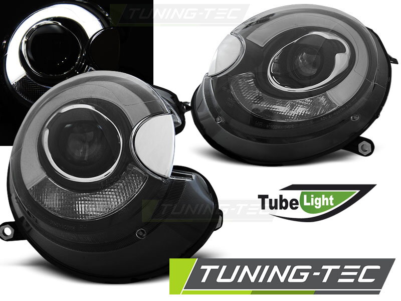 Predn 233 Tuningov 233 Svetl 225 Mini Cooper 06 14 Black Tube Light