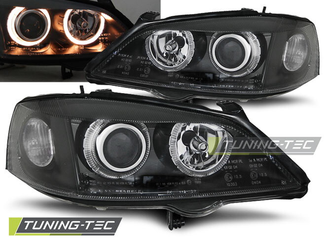 Predn 233 Tuningov 233 Angel Eyes Svetl 225 Opel Astra G 97 04